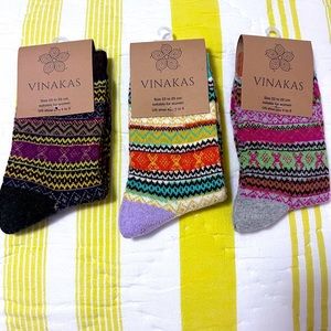 3 Vinaka Women’s Socks (SOLD)
